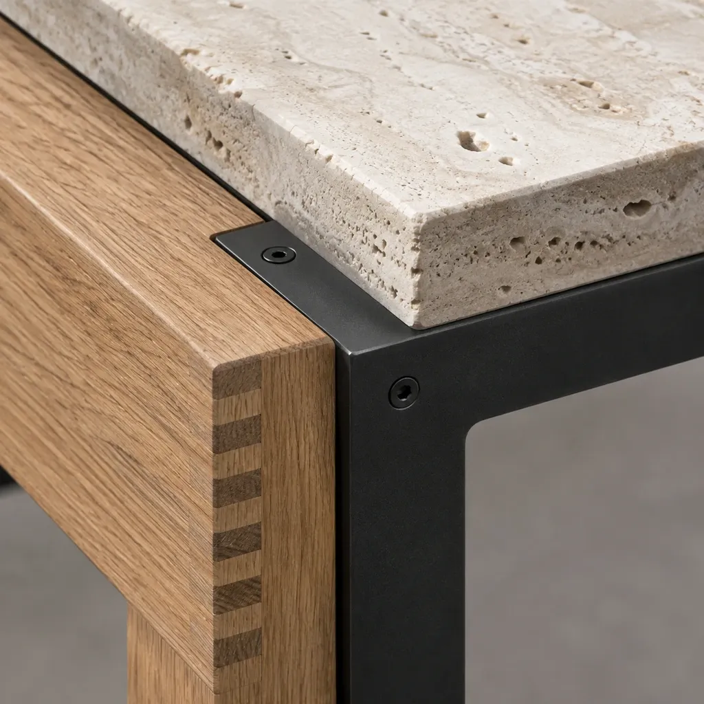 Combination with metal and stoneتلفیق با فلز و سنگ